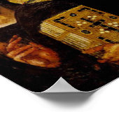 Poster du Christ Sauveur Imprimer (Coin)