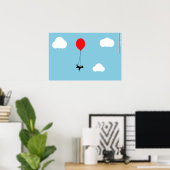 Poster du ciel plus clair (Bureau à domicile)
