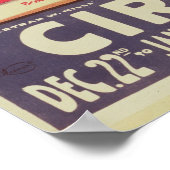 Poster du cirque Bertram Mills (Coin)