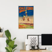 Poster du cirque Cole Brothers (Bureau à domicile)
