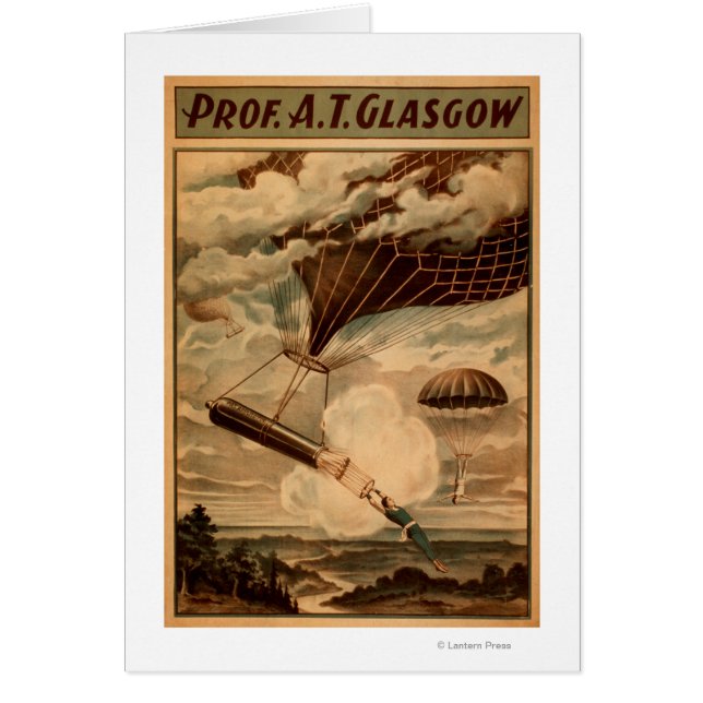 Poster du Cirque de Glasgow Hot Air Balloon (Devant)