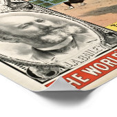 Poster du Cirque des Chevaux de course Thoroughbre (Coin)