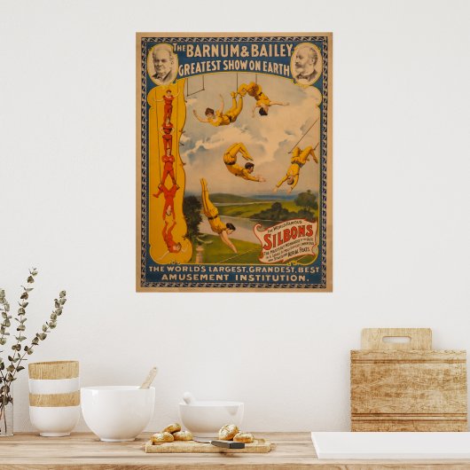Poster du Cirque du Barnum & Bailey de Silbons de (Cuisine)