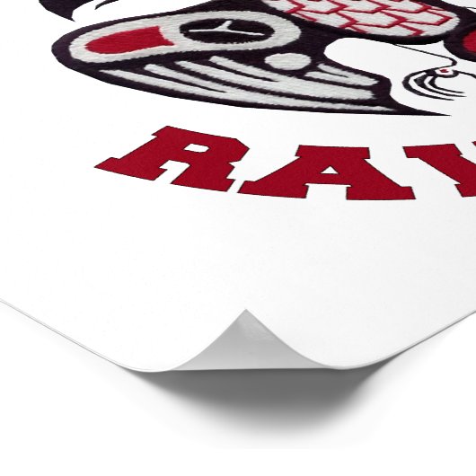 Poster du clan Tlingit Raven (Coin)