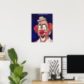 Poster du Clown Lou Jacobs (Bureau à domicile)