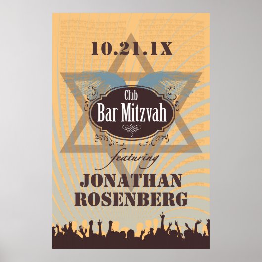 Poster du Club Bar Mitzvah (Devant)
