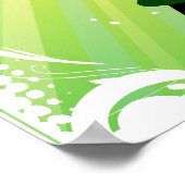 Poster du club de golf Golfer Swing (Coin)