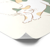 Poster du coeur de chat (Coin)