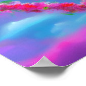 Poster du coeur de fleurs (Coin)