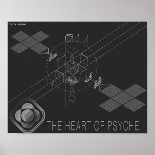 Poster du Coeur de la Psyche (Devant)