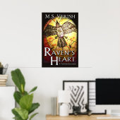 Poster du coeur de Raven (Bureau à domicile)