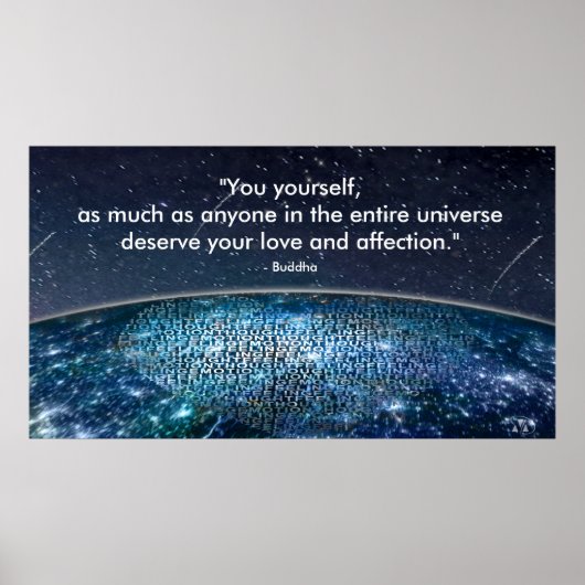 Poster du coeur de Terre (Devant)