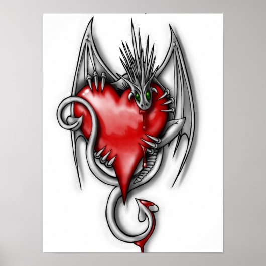 Poster du coeur du dragon (Devant)
