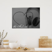 Poster du coeur et de l'casque (Cuisine)