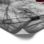 Poster du coeur humain foncé (Coin)