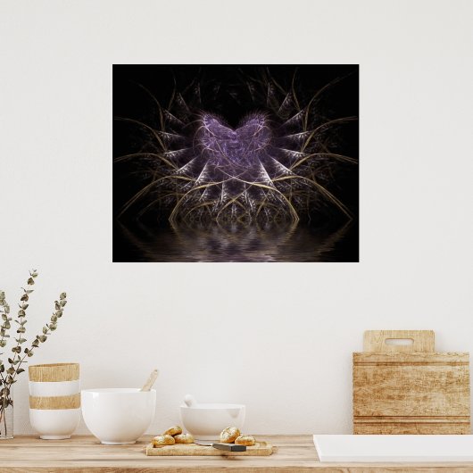 Poster du coeur pourpre (Cuisine)