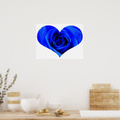 Poster du Coeur Rose bleu (Cuisine)