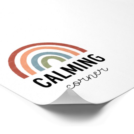 Poster du coin calme Boho (Coin)