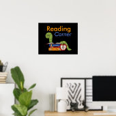 Poster du coin de lecture en classe (Bureau à domicile)