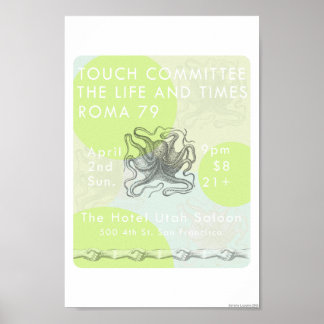 Poster du comité tactile