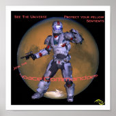 Poster du Commando de l'Espace (Devant)