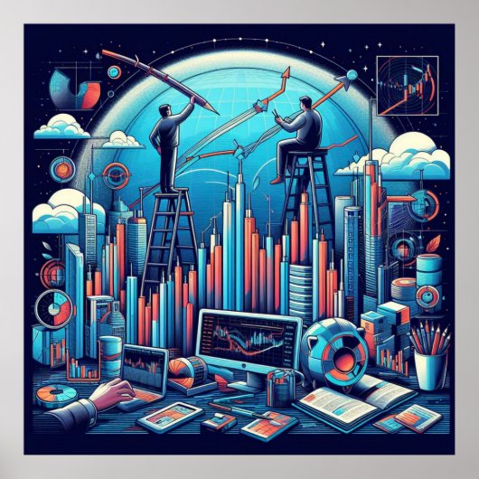 Poster du commerce stock (Devant)