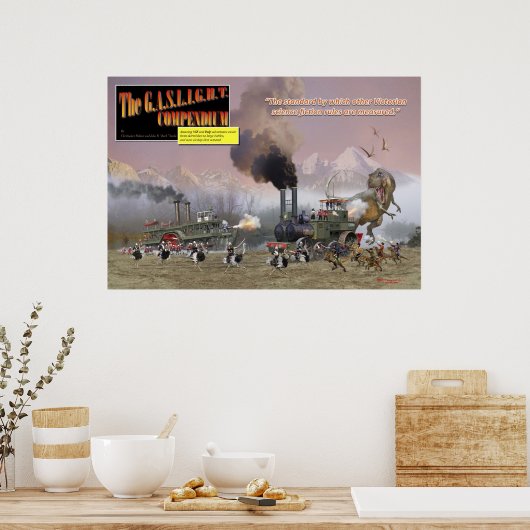 Poster du Compendium GASLIGHT (Cuisine)