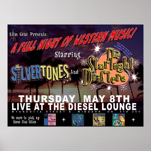 Poster du concert de reproduction (Devant)