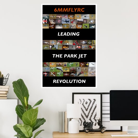 Poster du concessionnaire FlyRC de 6mm (Bureau à domicile)