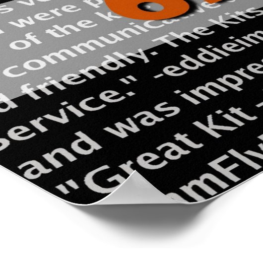 Poster du concessionnaire FlyRC numéro deux (Coin)