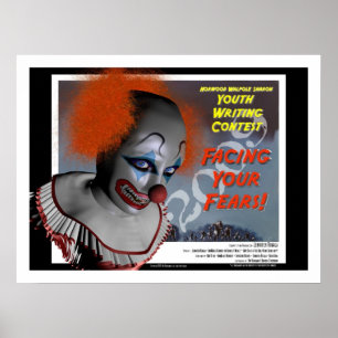 Poster du concours d'écriture jeunesse '09 Face à 