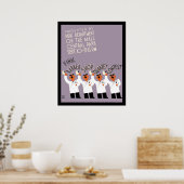 Poster du Concours du Quatuor de Barber Shop (Cuisine)