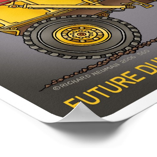 Poster du conducteur de camion Big Dump Future Imp (Coin)