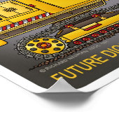 Poster du conducteur de remorqueur pour l'avenir (Coin)