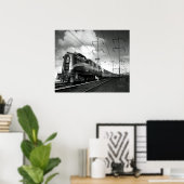 Poster du Congrès des chemins de fer de Pennsylvan (Bureau à domicile)