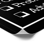 Poster du conseiller scolaire : Qu'avez-vous besoi (Coin)