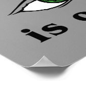 Poster du contact oeil (Coin)
