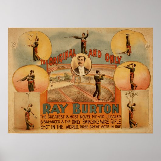 Poster du contrebandier VAUDEVILLE RAY BURTON High (Devant)