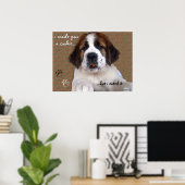 Poster du Cookie St Bernard Puppy (Bureau à domicile)