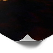 Poster du cool Blue Cleveland Ohio (sans texte) (Coin)