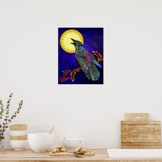 Poster du Corbeau électrique (Cuisine)