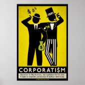 Poster du corporatisme (Devant)