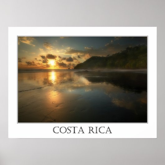 Poster du Costa Rica (Devant)
