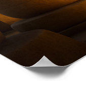 Poster du coucher de soleil du temple de Karnak (Coin)