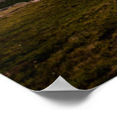 Poster du coucher de soleil sur la route de Bearto (Coin)