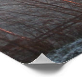 Poster du coucher de soleil sur le lac Shore (Coin)