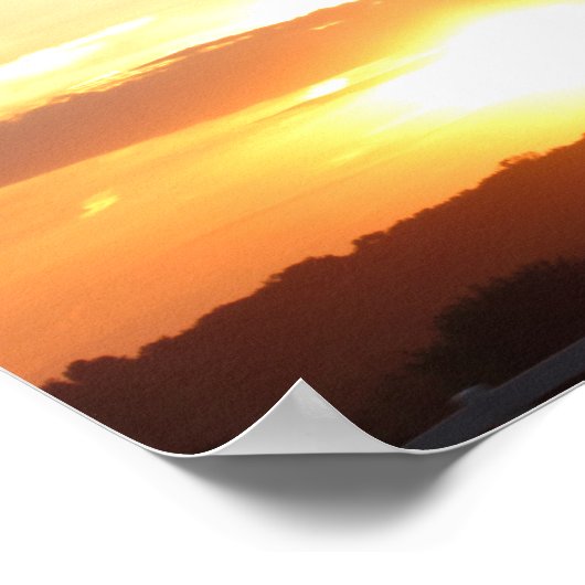 Poster du coucher du soleil (Coin)