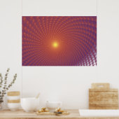 Poster du coucher du soleil (Cuisine)