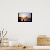 Poster du coucher du soleil à Cancun (Cuisine)