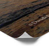 Poster du coucher du soleil d'août (Coin)